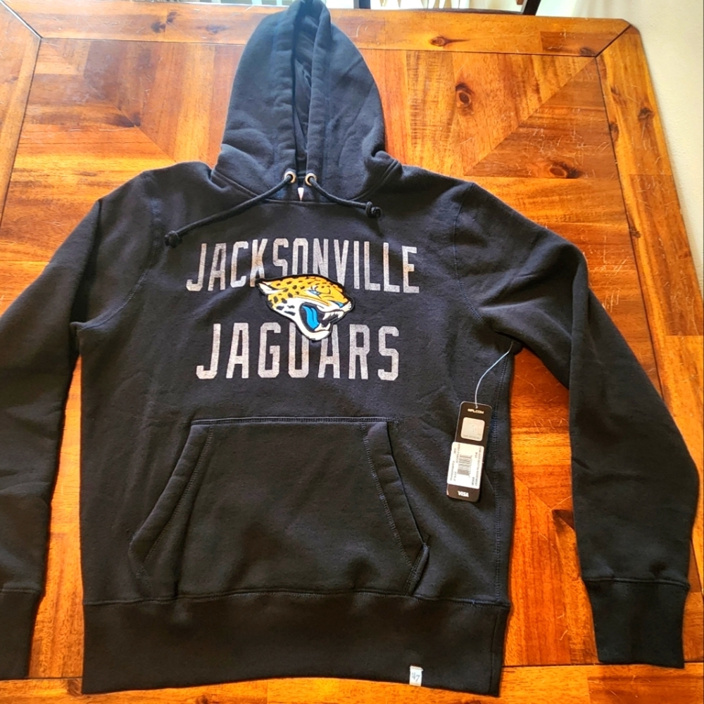 Jacksonville Jaguars Black Hoodie Pullover Men's Medium - Picture 2 of 5